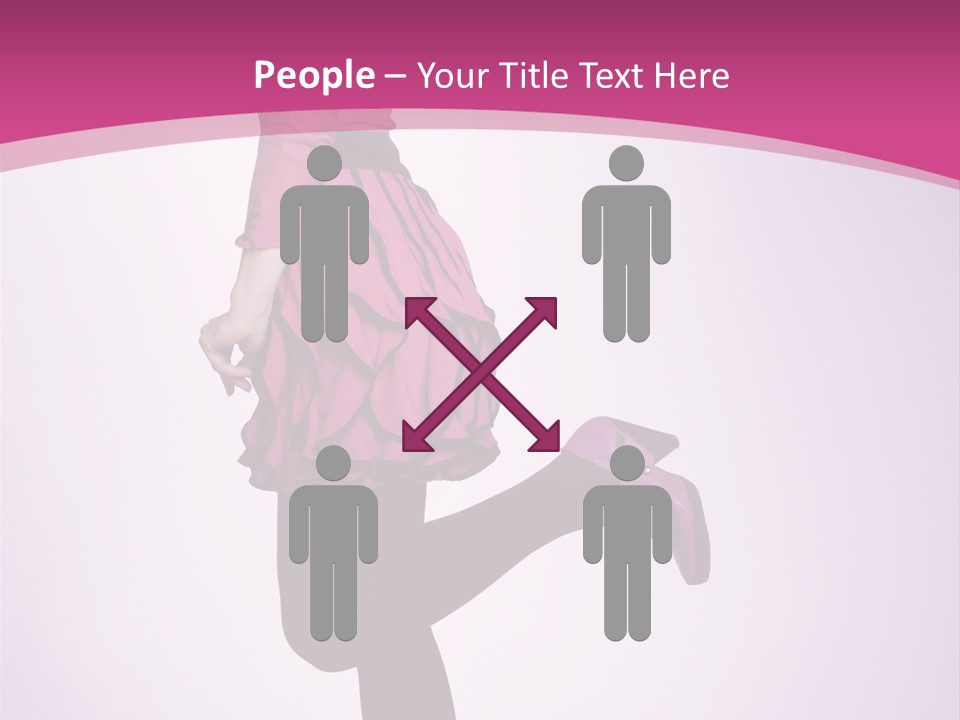 Bright Studio Girl PowerPoint Template