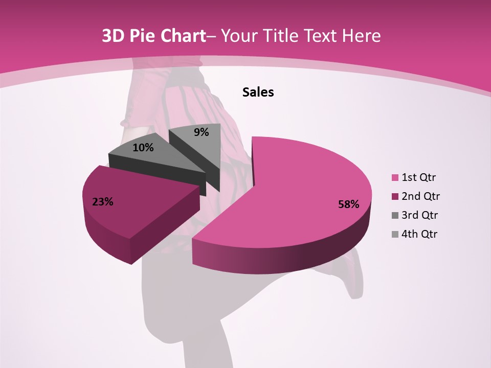 Bright Studio Girl PowerPoint Template