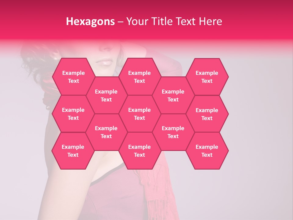 Person Female Bright PowerPoint Template