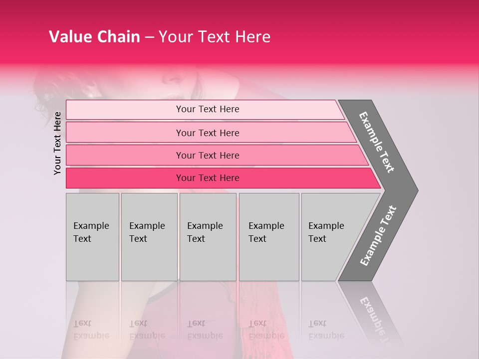 Person Female Bright PowerPoint Template