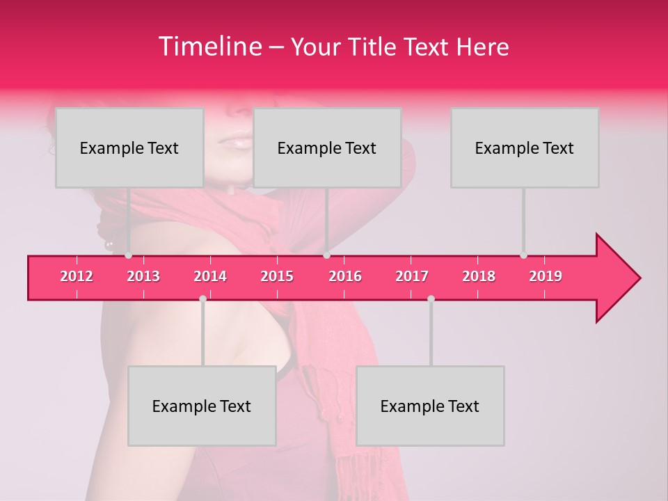 Person Female Bright PowerPoint Template