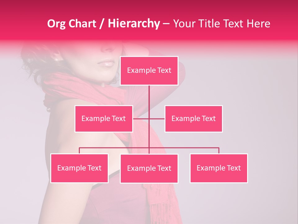 Person Female Bright PowerPoint Template