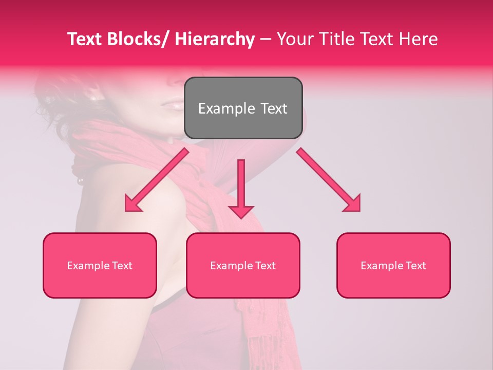 Person Female Bright PowerPoint Template