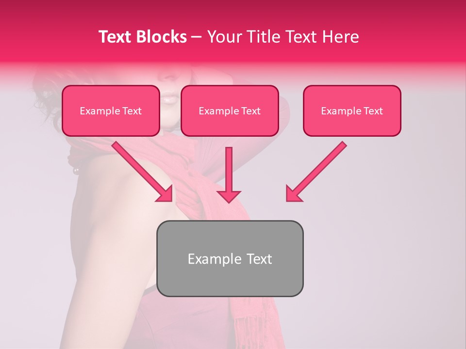 Person Female Bright PowerPoint Template