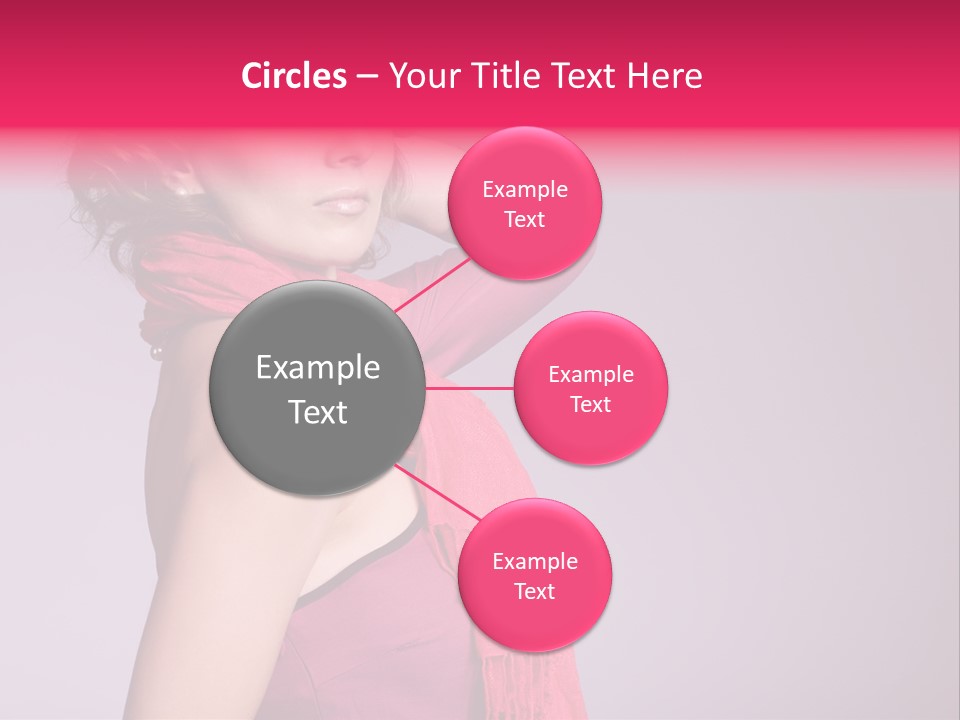 Person Female Bright PowerPoint Template