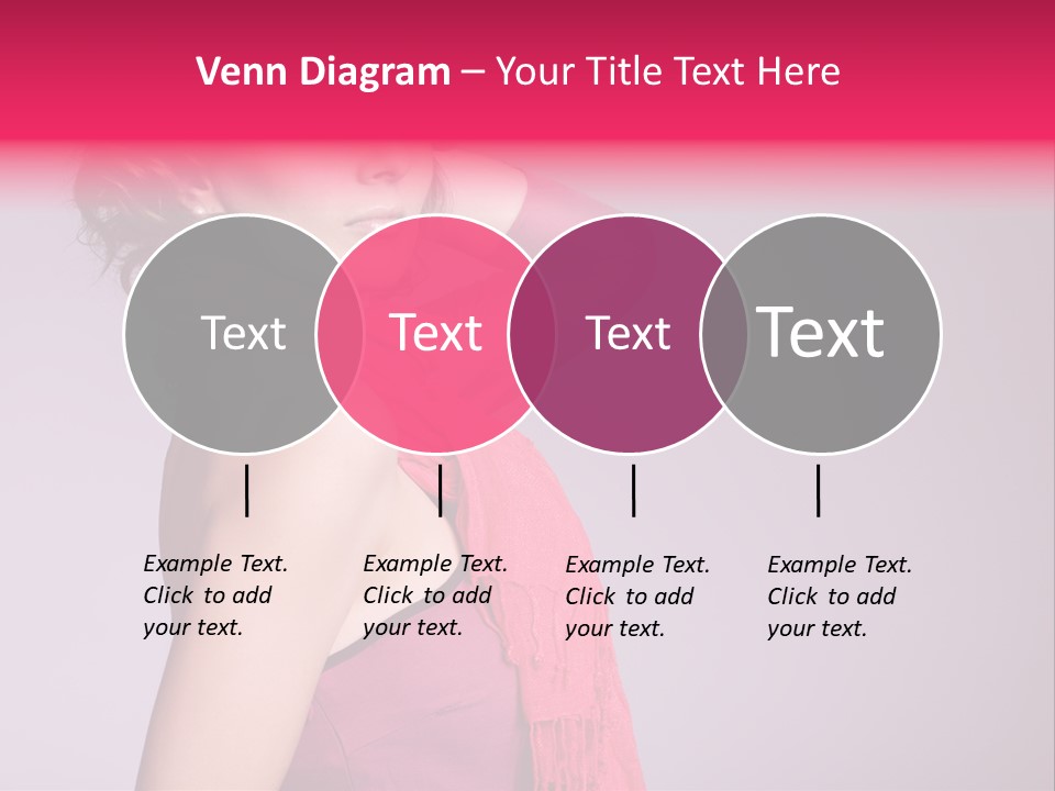 Person Female Bright PowerPoint Template