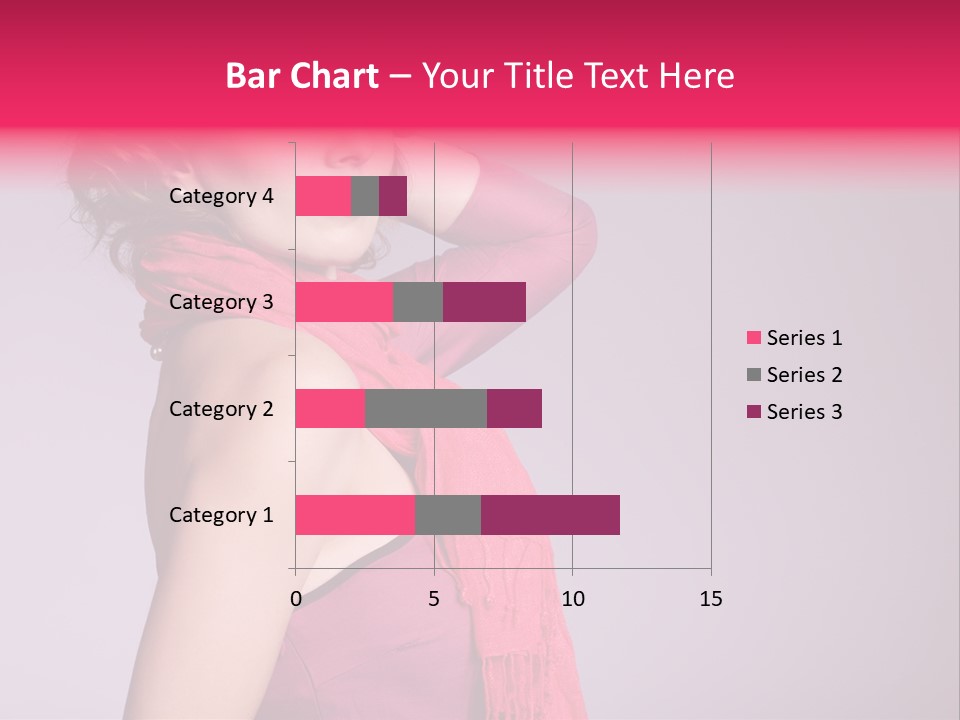 Person Female Bright PowerPoint Template