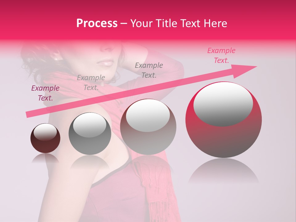 Person Female Bright PowerPoint Template