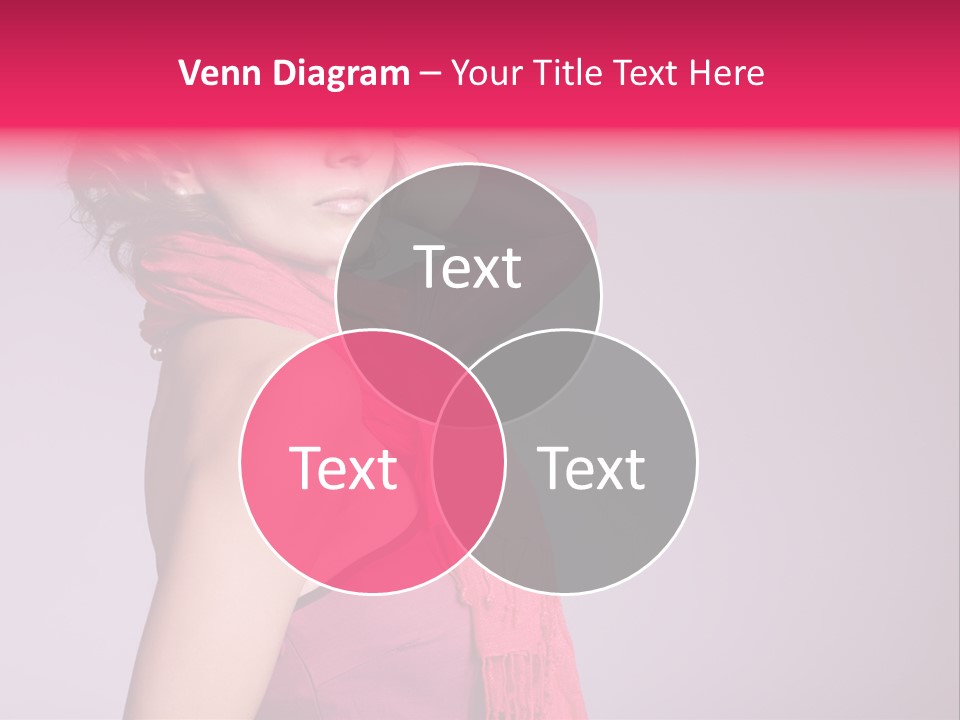 Person Female Bright PowerPoint Template