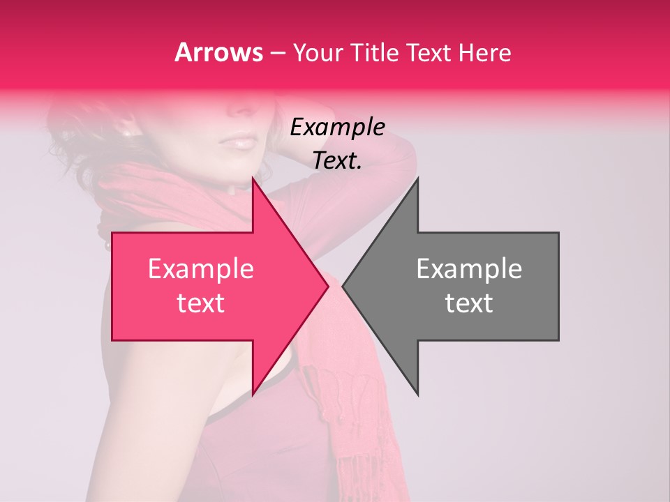 Person Female Bright PowerPoint Template