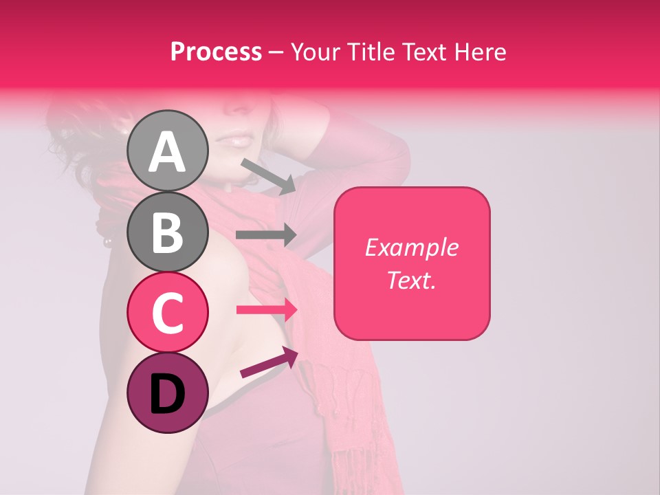 Person Female Bright PowerPoint Template