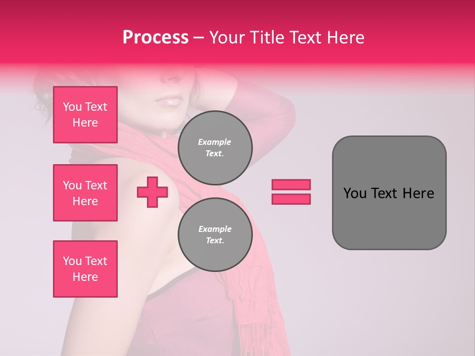 Person Female Bright PowerPoint Template