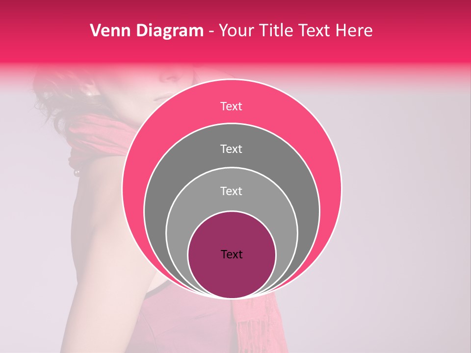 Person Female Bright PowerPoint Template