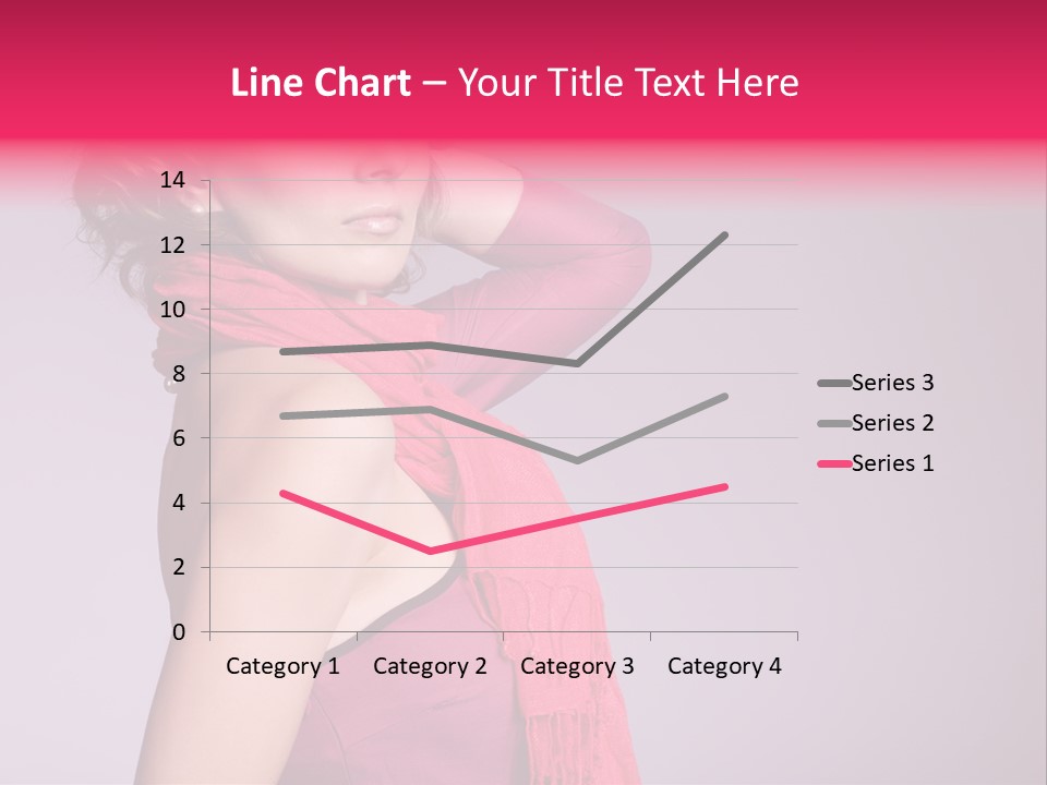 Person Female Bright PowerPoint Template