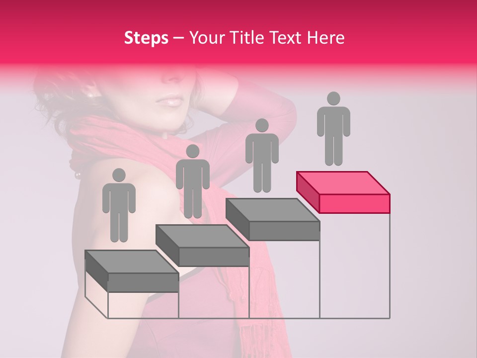 Person Female Bright PowerPoint Template