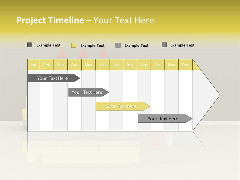 Wall Sofa PowerPoint Template