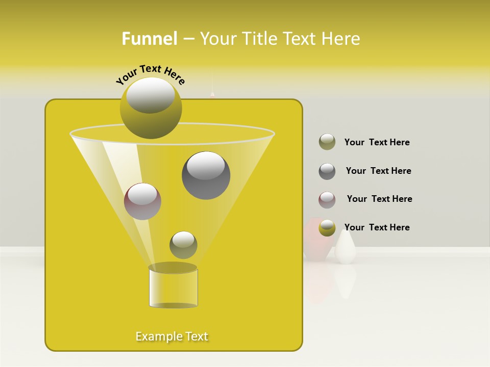 Wall Sofa PowerPoint Template