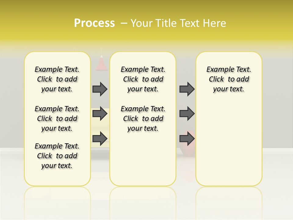 Wall Sofa PowerPoint Template