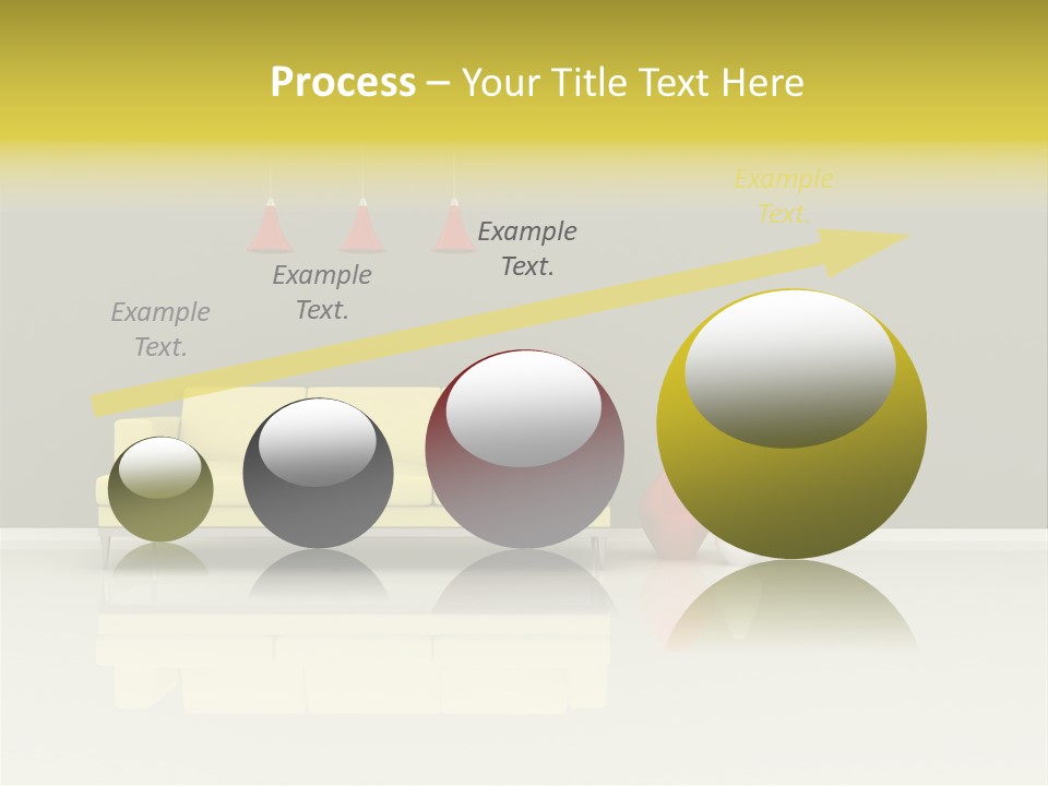Wall Sofa PowerPoint Template