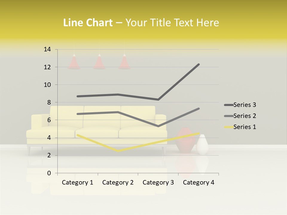 Wall Sofa PowerPoint Template
