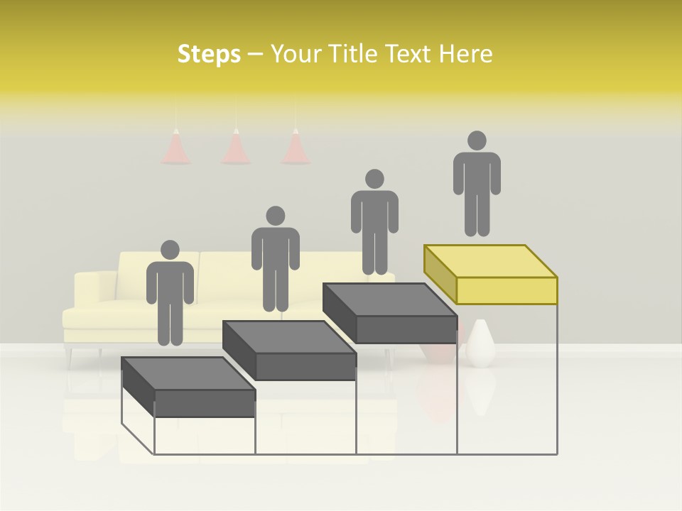 Wall Sofa PowerPoint Template