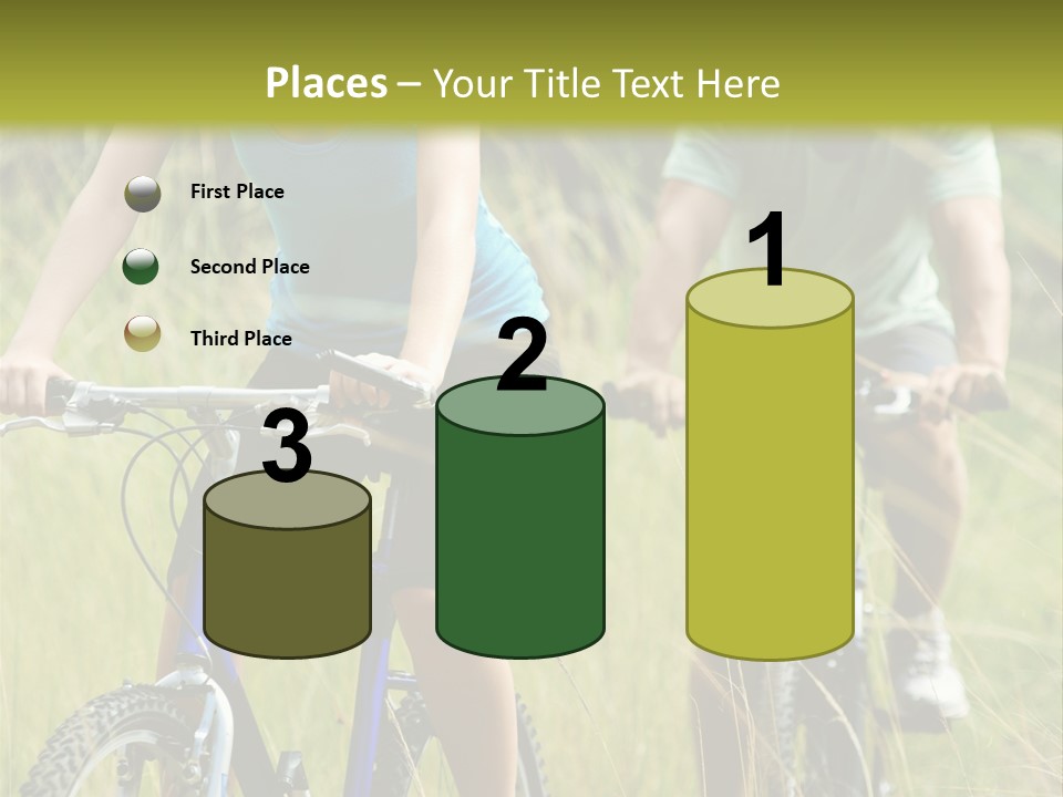 Lac De L Eau D Heure PowerPoint Template