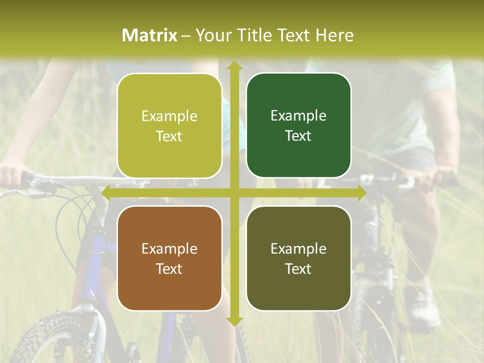 Lac De L Eau D Heure PowerPoint Template