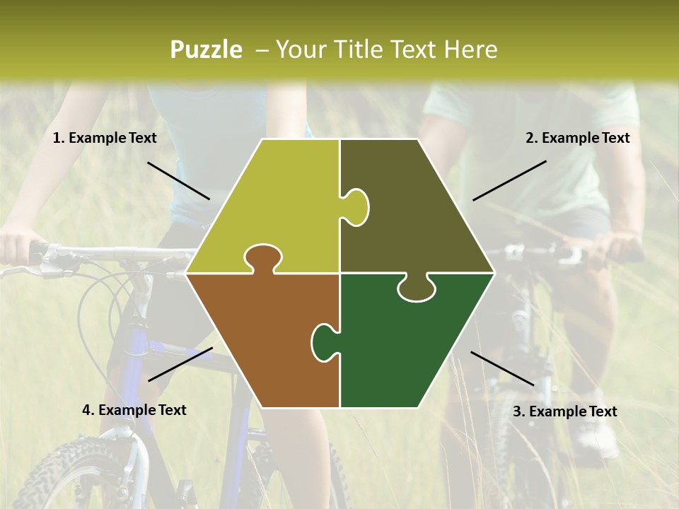 Lac De L Eau D Heure PowerPoint Template