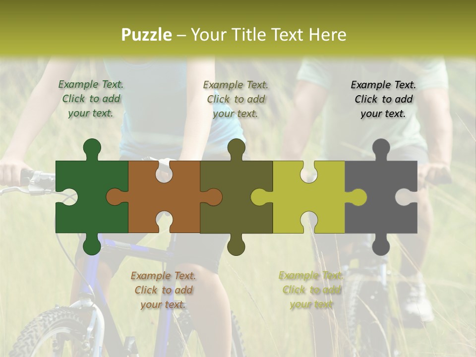 Lac De L Eau D Heure PowerPoint Template