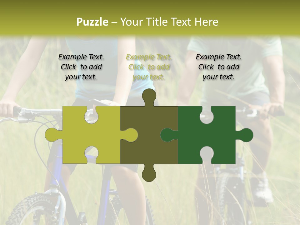 Lac De L Eau D Heure PowerPoint Template