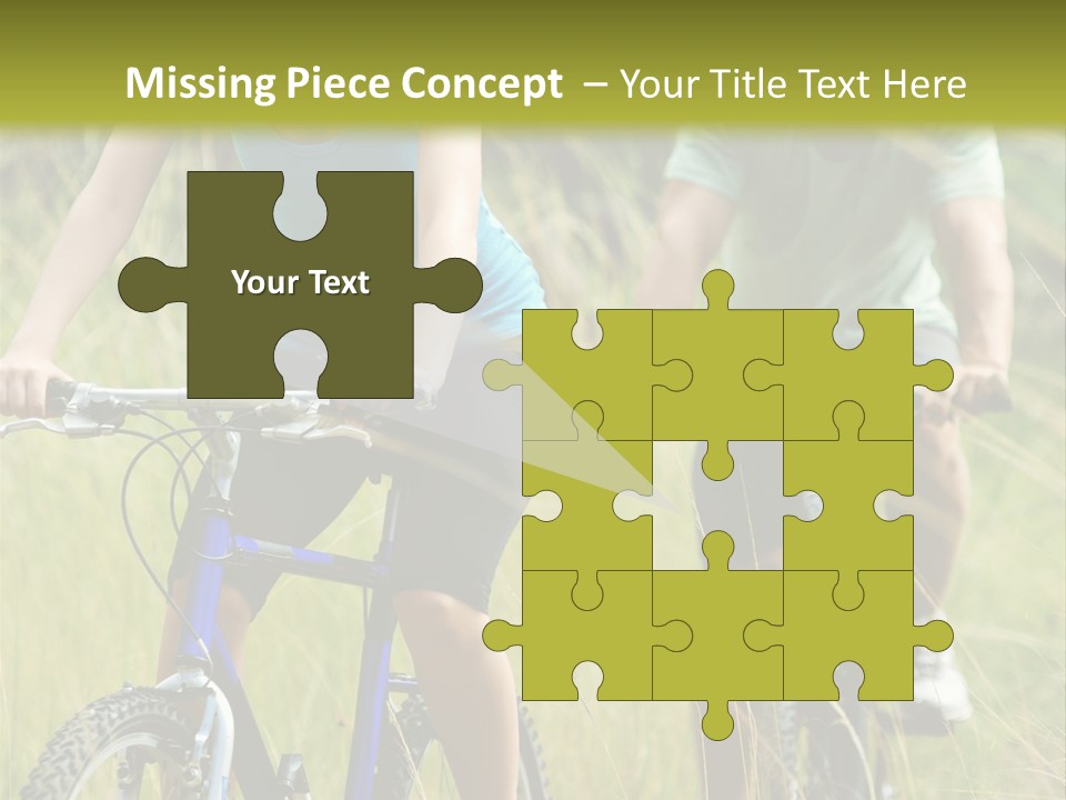 Lac De L Eau D Heure PowerPoint Template