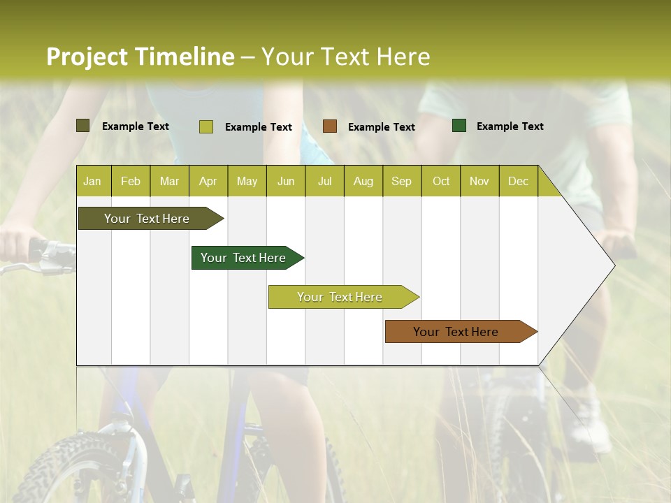 Lac De L Eau D Heure PowerPoint Template