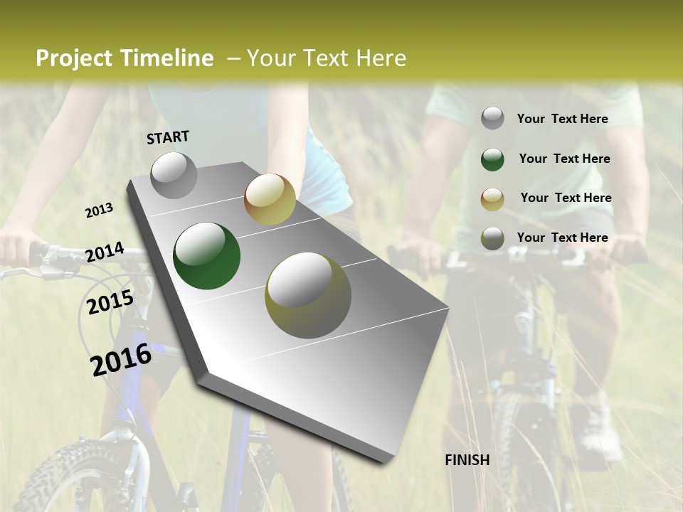 Lac De L Eau D Heure PowerPoint Template