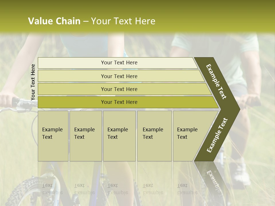 Lac De L Eau D Heure PowerPoint Template