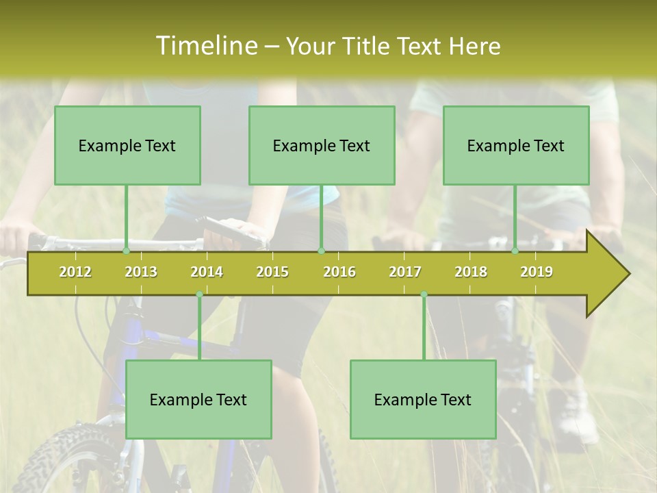 Lac De L Eau D Heure PowerPoint Template