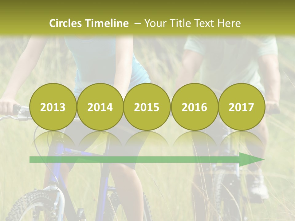 Lac De L Eau D Heure PowerPoint Template