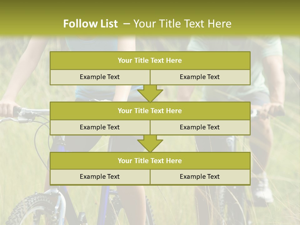 Lac De L Eau D Heure PowerPoint Template