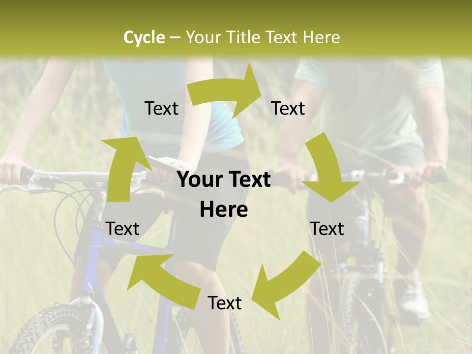 Lac De L Eau D Heure PowerPoint Template