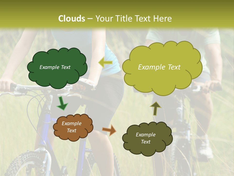 Lac De L Eau D Heure PowerPoint Template