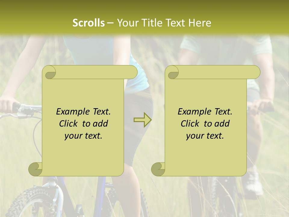 Lac De L Eau D Heure PowerPoint Template