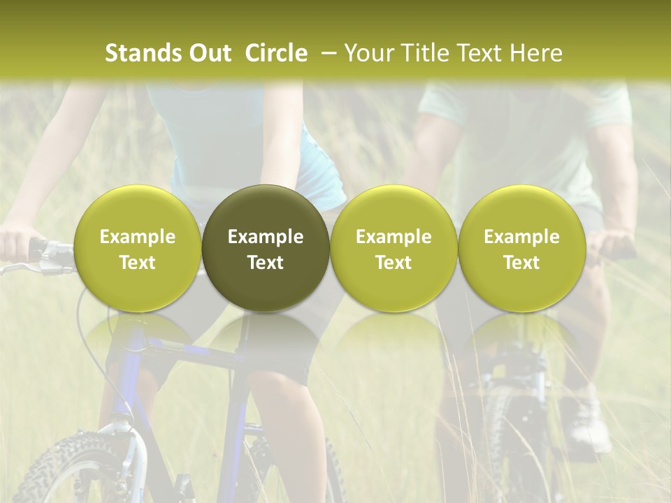 Lac De L Eau D Heure PowerPoint Template