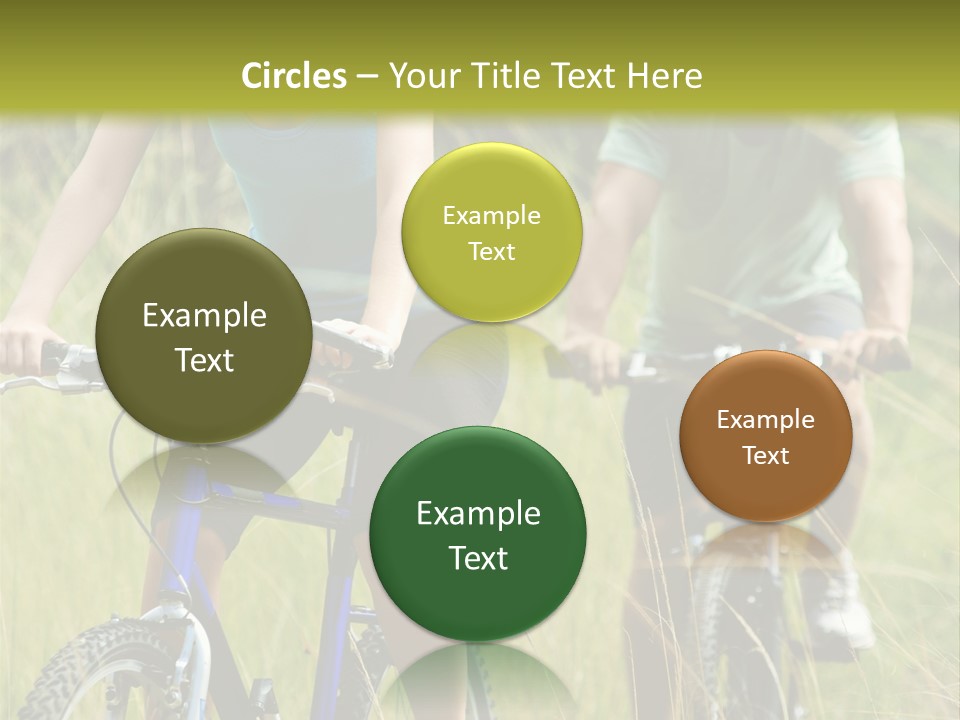 Lac De L Eau D Heure PowerPoint Template