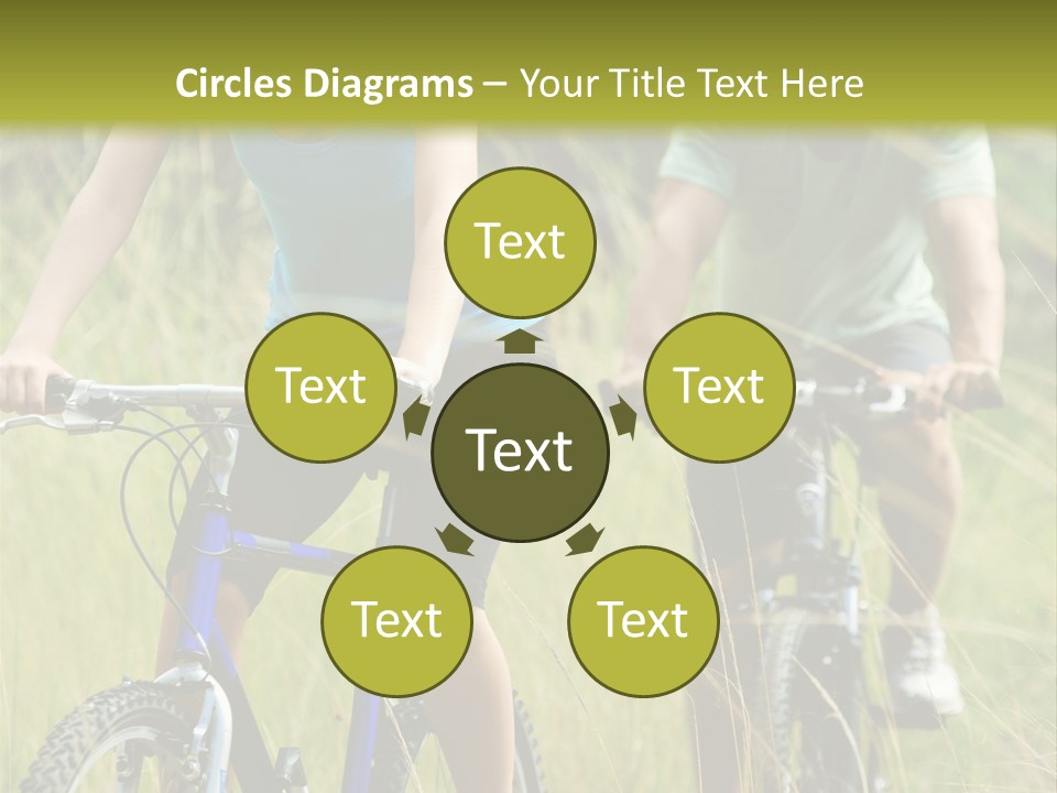 Lac De L Eau D Heure PowerPoint Template