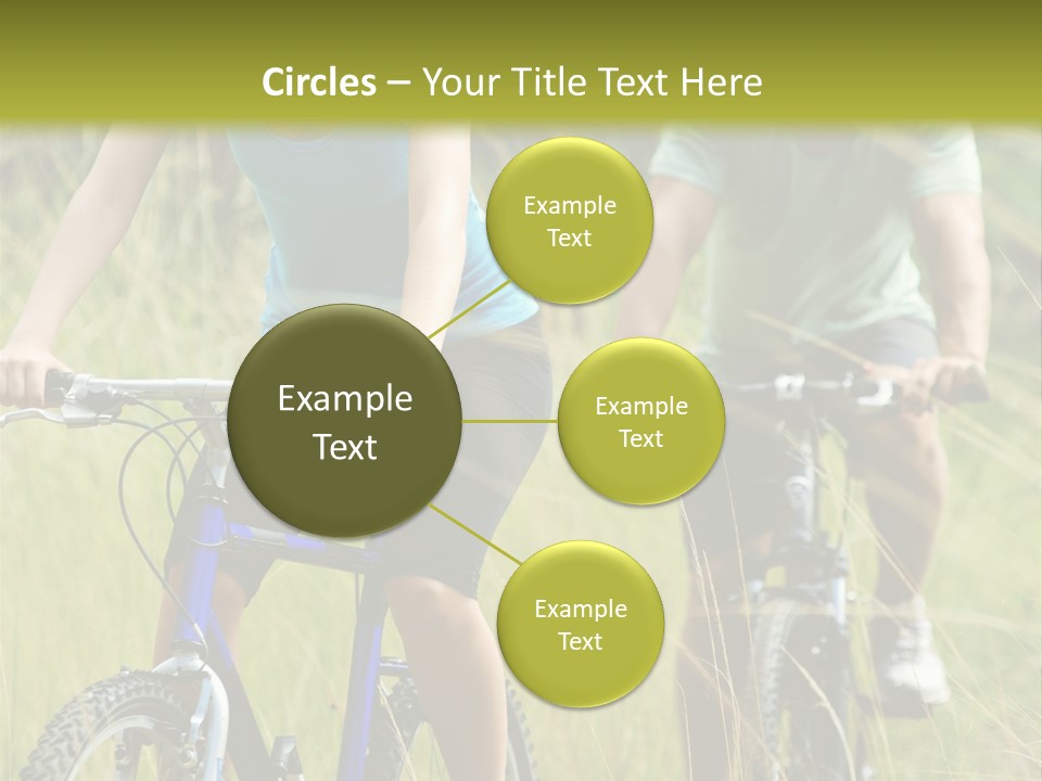 Lac De L Eau D Heure PowerPoint Template