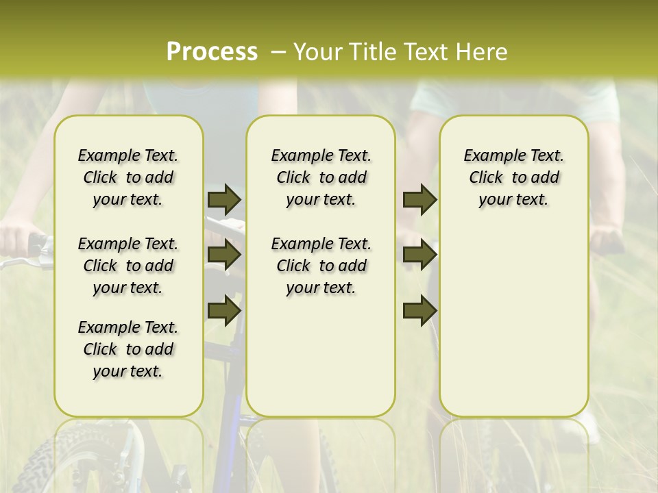 Lac De L Eau D Heure PowerPoint Template