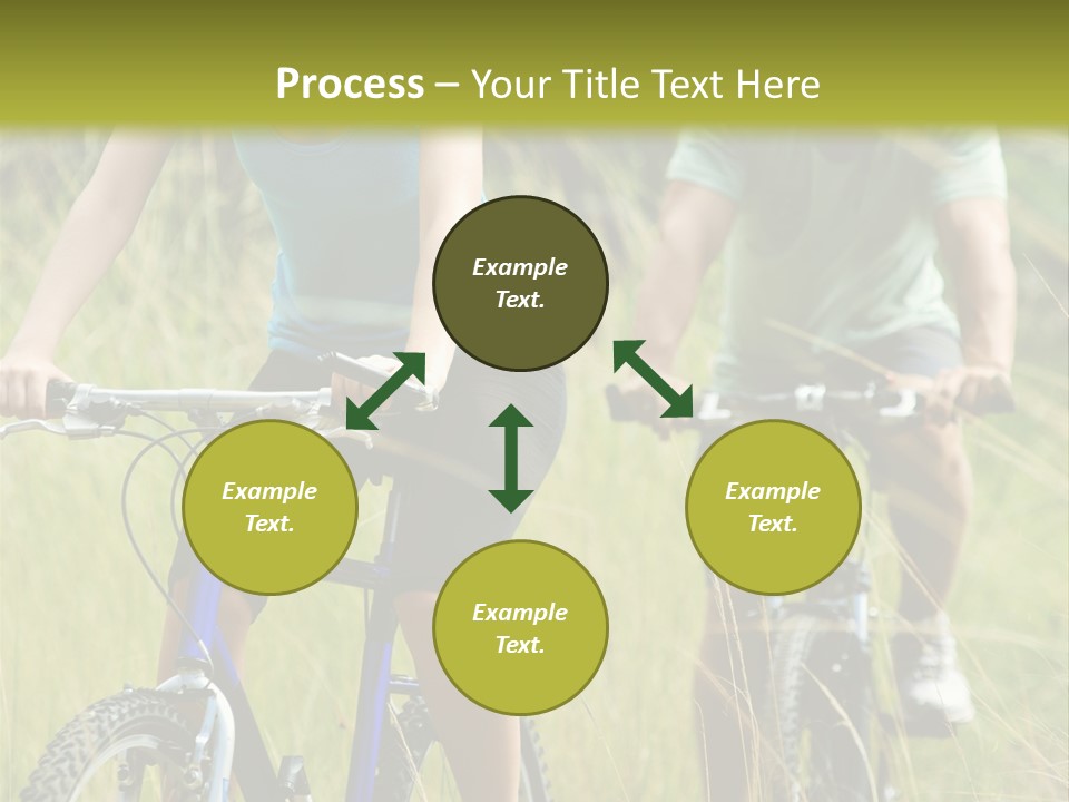 Lac De L Eau D Heure PowerPoint Template