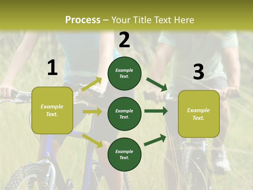 Lac De L Eau D Heure PowerPoint Template