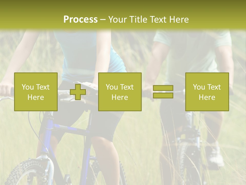 Lac De L Eau D Heure PowerPoint Template