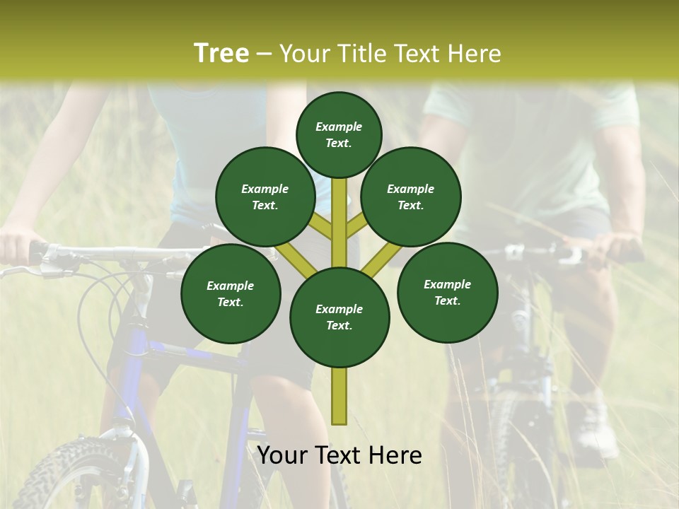 Lac De L Eau D Heure PowerPoint Template