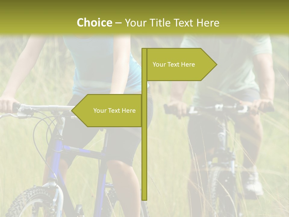 Lac De L Eau D Heure PowerPoint Template